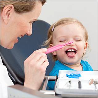 Image result for baby at dentist